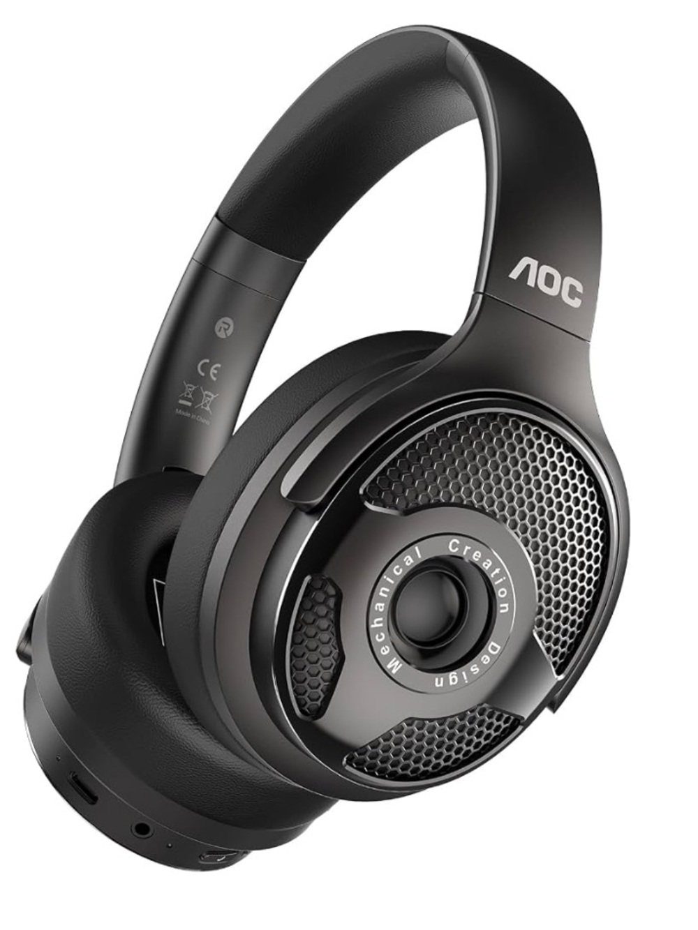 NIB AOC Wireless Headphones for TV, 48H Play time, 5mm Driver 2.4G and Bluetooth